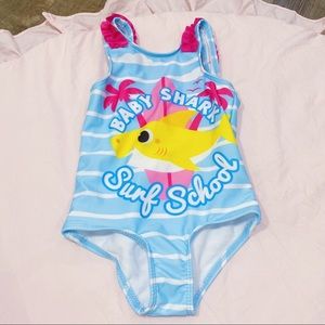 Baby Shark one piece swim suit